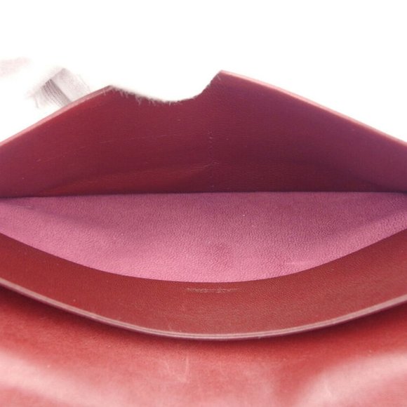 Cartier length wallet mast line Bordeaux leather Auth used T17439 - Picture 2 of 9